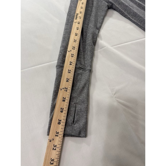 Nike Men's Dri-Fit Running 1/2 Zip Pullover Long Sleeve‎ Gray Size XL - Picture 9 of 9